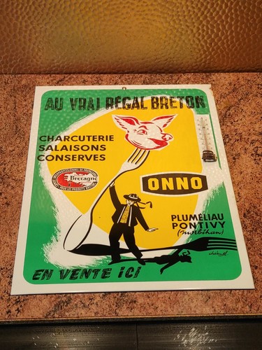 Plaque tôle lithographiee